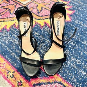 EUC Steve Madden Sheena Black High Heels 7.5M
